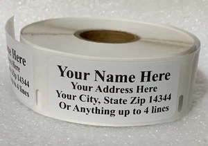 Quality-Made Personalized Address Roll Labels 450pcs for Ur mailing convenience - Picture 1 of 5