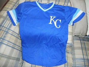 Kansas City Royals blue baseball jersey sz M - DSCN2895 - Picture 1 of 2
