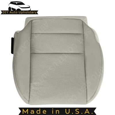 Cubierta de asiento de repuesto de cuero gris para parte inferior del conductor Acura MDX 2007-2013 Foto 1 de 4