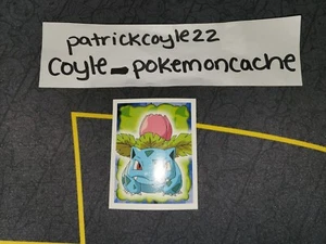Ivysaur #2 Pokemon Merlin Sticker VLP vorne/NM hinten - Bild 1 von 4