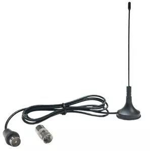Mini Portable DTV Antenna With 5 dB Gain + Magnetic Base - Picture 1 of 5