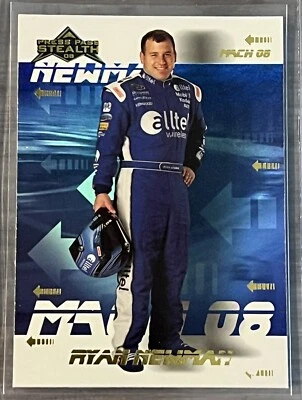 2008 Press Pass Stealth "Mach 08" 🏎 #9 RYAN NEWMAN 🏁 NASCAR 🏁 Free Shipping - Image 1 of 2