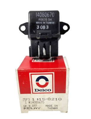Genuine OEM ACDelco 15-8210 GM 14080670 Relay A/C Clutch Compressor - Image 1 of 4