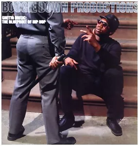 Boogie Down Productions - Ghettomusik Blaupause von... '89 LP US ORG! Sehr guter Zustand/Sehr guter Zustand + - Bild 1 von 6