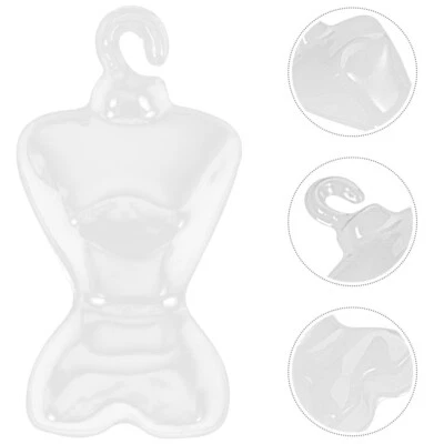 Perchas organizadoras de ropa para muñecas 100 piezas mini Foto 1 de 4