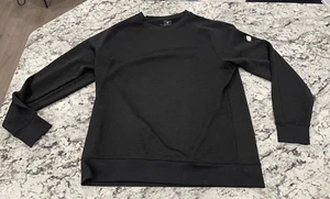 NEW Nike Men's Dri-FIT Crew Sweatshirt. Large. Victory. Black on Black. WOW - Picture 1 of 15