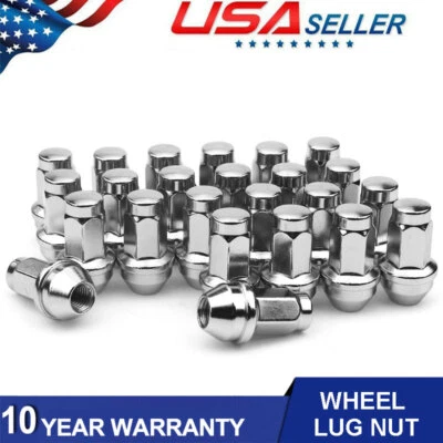 Nuevo 24 tuercas de acero inoxidable OEM de fábrica para Ford F1a50 Expedition 14x2 4L3Z1012A Foto 1 de 4