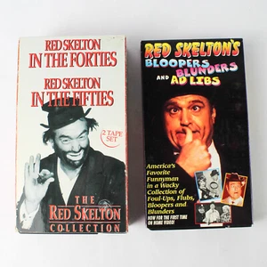 Lot of 3 Red Skelton VHS Tape Movies - Picture 1 of 5