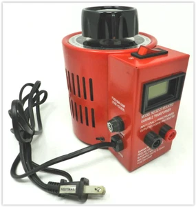 Variable Transformer SC-2T, Screw Terminals, 0-40VAC @ 2A with VOLT meter, - Picture 1 of 4