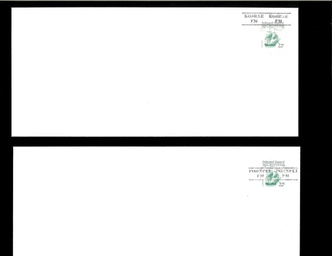 Micronesia (FDM) 34 Stamped Envelope Precancelled (5). Net 75.00 Cover