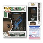 Giannis Antetokounmpo Signed Autographed Funko Pop #32 PSA/DNA Authenticated
