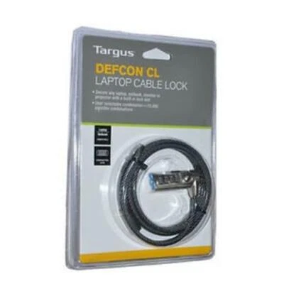 TARGUS DEFCON LAPTOP NOTEBOOK CABLE Combination SECURITY LOCK PA410AU New Sealed - Image 1 of 3