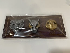 God of War Ragnarok Jotnar Edition | Falcon, Bear and Wolf Pin Set Collector NEW - Picture 1 of 5