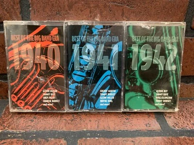 Best Of The Big Band Era Cassette Lot BMG 1940 1941 1942 New Sealed - Image 1 of 4