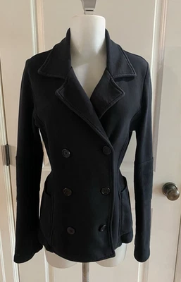 Chaqueta Blazer JAMES PERSE Negra Algodón Doble Pecho Talla 4 M/L Para Mujer Foto 1 de 4