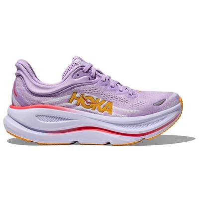 Hoka One One Bondi 9 Womens Running Shoes Size 8 B Purple White 1162012 - Image 1 of 4