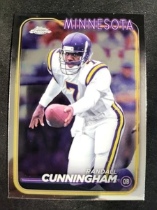 2024 Topps Chrome Randall Cunningham Karte #115 Vikings - Bild 1 von 2
