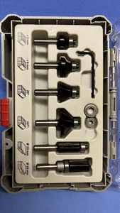 Bosch Fräser-Set-HM 6tlg. 8mm Durchmesser Schaft - Bild 1 von 3