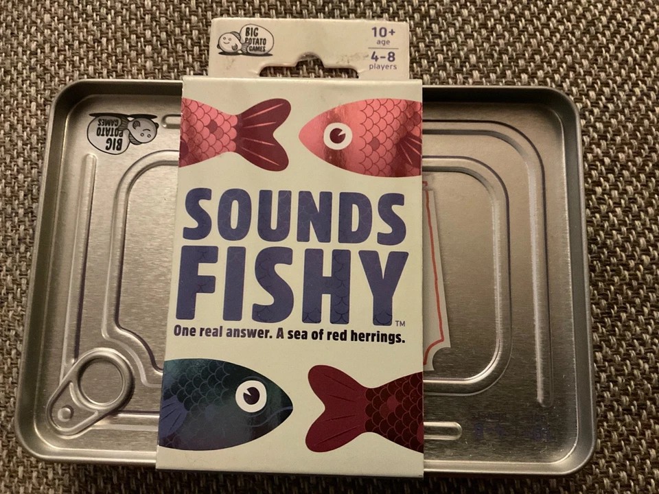 Sounds Fishy Travel Edition – Portable Party Game for Adults & Families – Great - Image 1 of 1