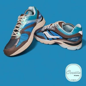 Saucony ProGrid Omni 9 Footpatrol Azul Marrón - Talla 10.5 - Imagen 1 de 7