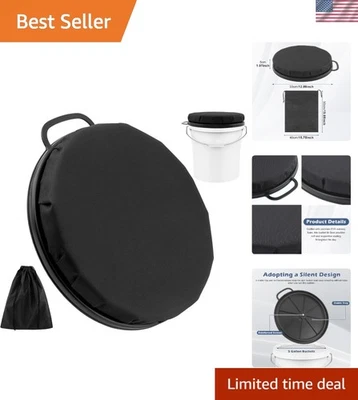 Ковшеобразное сиденье 5 галлонов, поворотная на 360 градусов губчатая крышка ковшеобразного сиденья для Cozy Sitti - Изображение 1 из 4