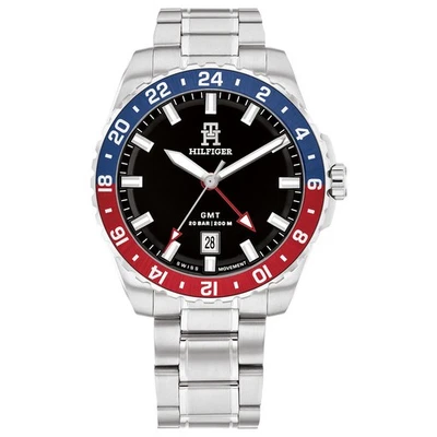 Tommy Hilfiger Orologio Da Polso Uomo 1792131 GMT, 20ATM, Orologio Subacqueo - Immagine 1 di 4