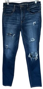 Pantalones de mezclilla American Eagle súper elásticos talla 12R 32x29 - Imagen 1 de 15