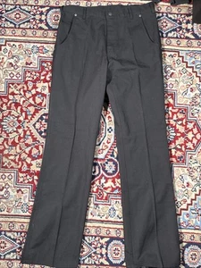 Vintage Gap 70s 80s Black Pants Size 33X34 Vtg Men’s  - Picture 1 of 8