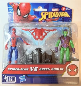Marvel Spider-Man VS Green Goblin Epic Hero Series 4" action figure nuovo con scatola 2024 - Foto 1 di 2