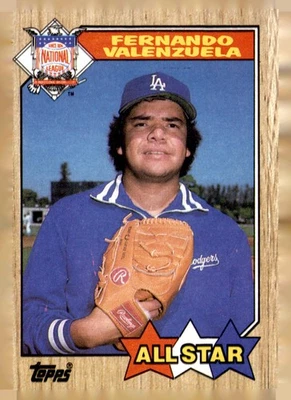 1987 Topps #604 Fernando Valenzuela - Image 1 of 2