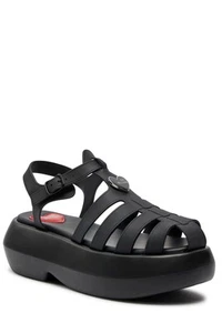 Love Moschino Black Sandals JA16247I0II38000 ESL2366 - Picture 1 of 5