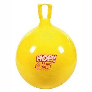 Ginnastica Bambini Rimbalzo Hop 45 Palline Giallo Diametro 18" - Foto 1 di 4