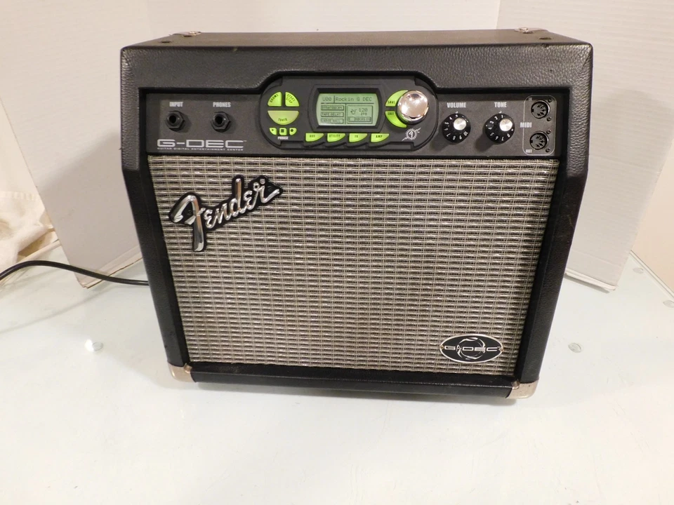 Amplificador de modelado de guitarra Fender G-DEC PR 520 PROBADO y FUNCIONANDO Foto 1 de 4