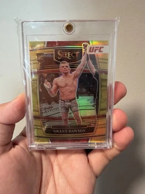 2022 Panini Select UFC Grant Dawson RC /10 Bookend - Image 1 of 2