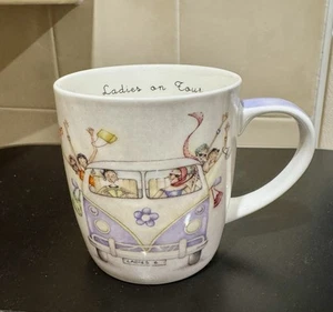 ROYAL WORCESTER Fine Bone China "Ladies On Tour Mug" - Picture 1 of 5