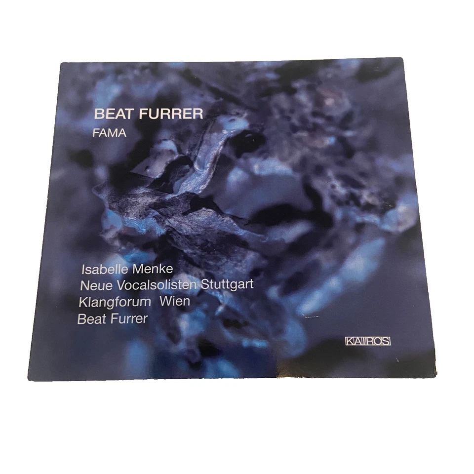 Beat Furrer Fama CD 2006 Super Audio CD Kairos 0012562KAI Isabelle Menke Foto 1 de 4