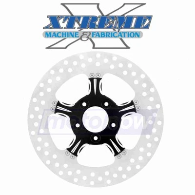 Xtreme Machine Front Left Fierce Brake Rotor for 2011-2019 Harley Davidson xu Foto 1 de 4