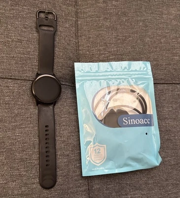 Samsung Galaxy Watch Active SM-R500 Black Stainless Steel Case GPS - Image 1 of 4