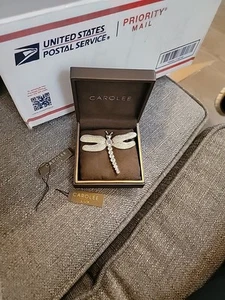 Brand NEW - Carolee LUX Limited Edition Dragonfly Luxury Pin  - Picture 1 of 5