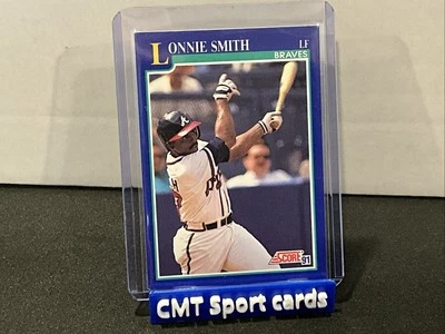 1991 Score - Lonnie Smith #543 - Image 1 of 2