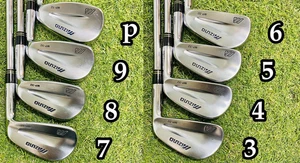 Mizuno MP-32 Iron Set 3-PW 8pcs Dynamic Gold S200 Stiff RH Japan Golf Club Good - Picture 1 of 10