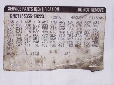 Condensador de CA compatible con 02-09 ENVOY 10647302 Foto 1 de 4