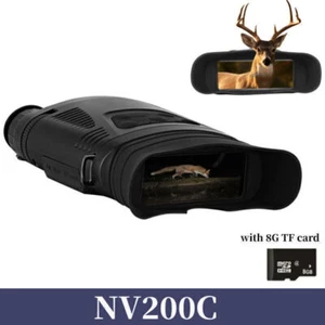 NV200C Infrared Night Vision Binoculars Telescope 7x21 Zoom Digital IR Hunting - Picture 1 of 6