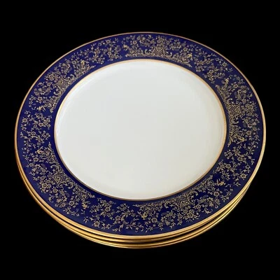 4件套Noritake Noblesse 7902钴金餐盘优秀 — 第 1/3 张图片