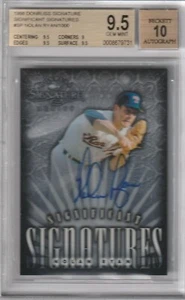 1998 Donruss Signature Nolan Ryan Significant Signatures #60/1000 BGS 9.5/10 - Picture 1 of 2