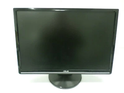 ASUS VW224 22" Widescreen LCD Monitor w/Built-in Speakers 16:10 VGA DVI-D VW224U - Image 1 of 4