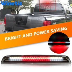 LED Third 3rd Brake Light Cargo Lamp Smoke Lens For Nissan Titan/Frontier 04-16 - Picture 1 of 8