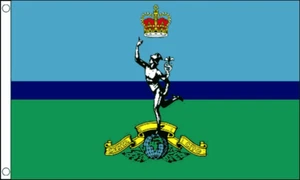 Royal Signals Corps große Flagge (8 Fuß x 5 Fuß) - Bild 1 von 1