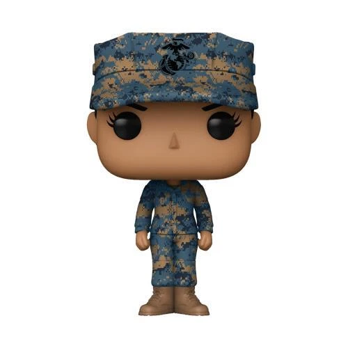 Funko Pop: Militares de Estados Unidos: Marines - Mujer Hispana - AU Foto 1 de 1