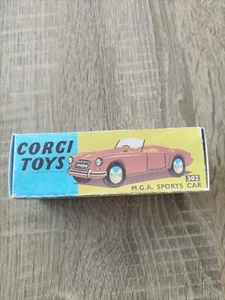 Corgi Promotional Oversize  No302  MGA Sports Car - Replica / Copy Box only - Picture 1 of 4